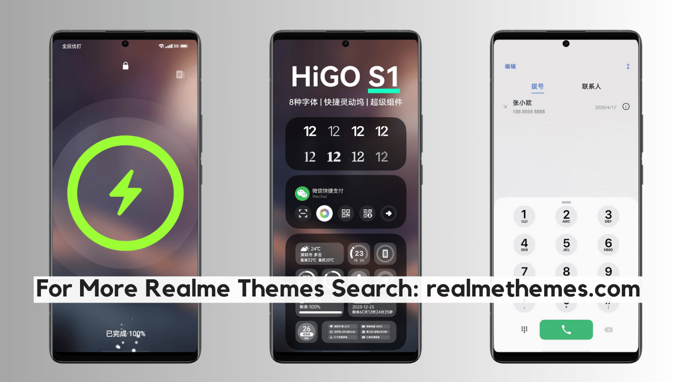 HIGO S1 iOS Theme for Realme