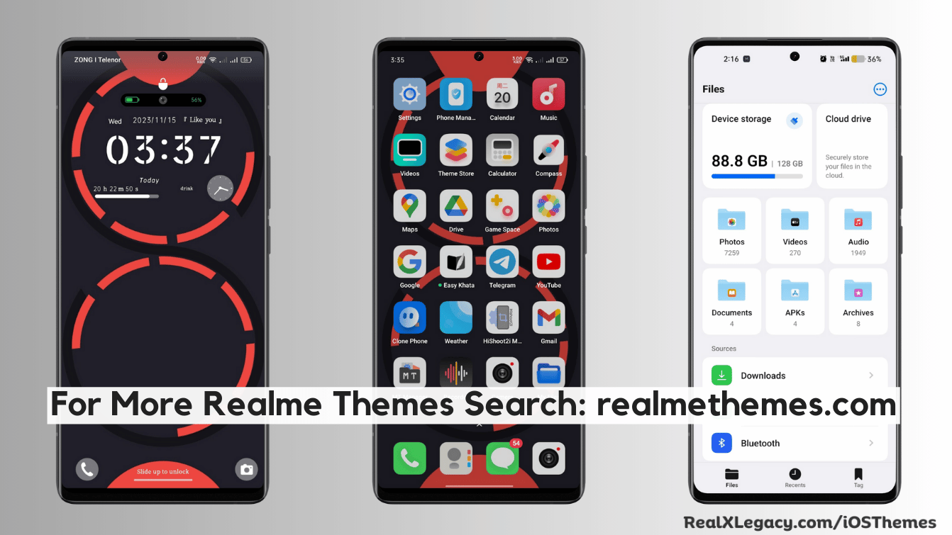 UI 17 iOS Theme for Realme